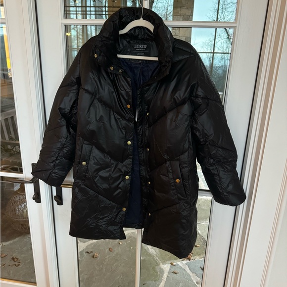 J. Crew, Villa puffer coat with PrimaLoft, Black, M - Picture 4 of 6